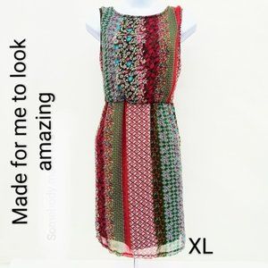 Made for Me to Look Amazing Cross Back Shift Dress